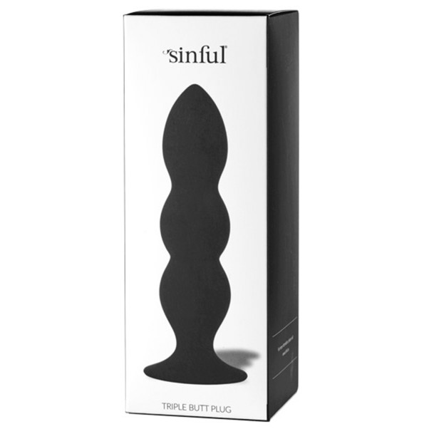 Sinful Triple Butt Plug