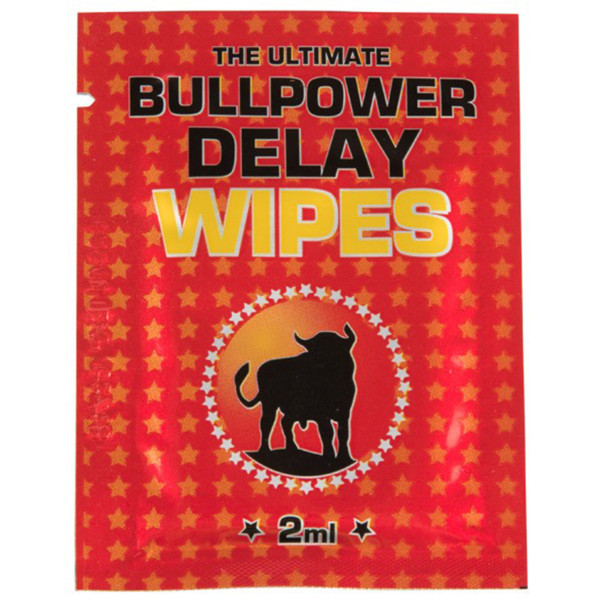 Bull Power Delay Wipes 6 stuks