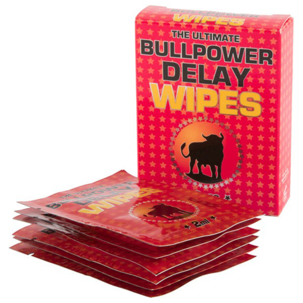 Bull Power Delay Wipes 6 stuks