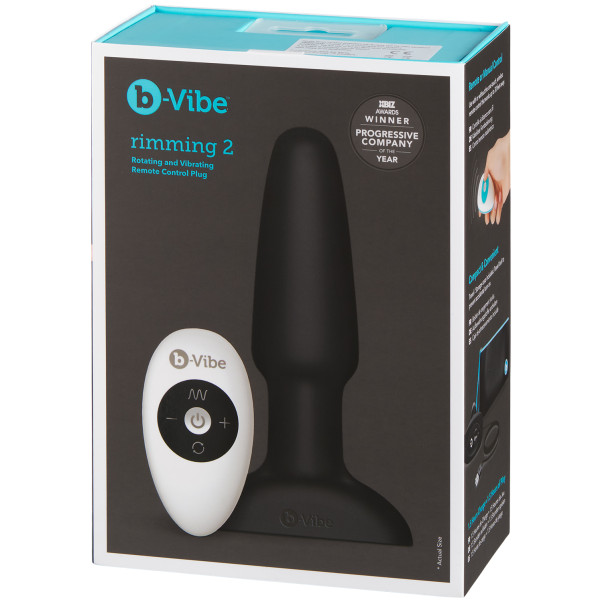 B-Vibe Rimming Vibrerende Buttplug met Afstandsbediening