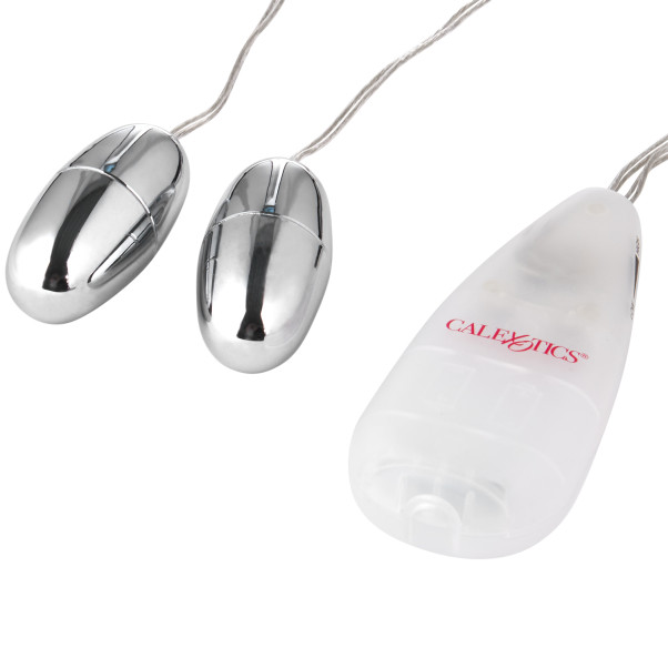 Pocket Exotics Double Bullet Vibrator met Afstandsbediening