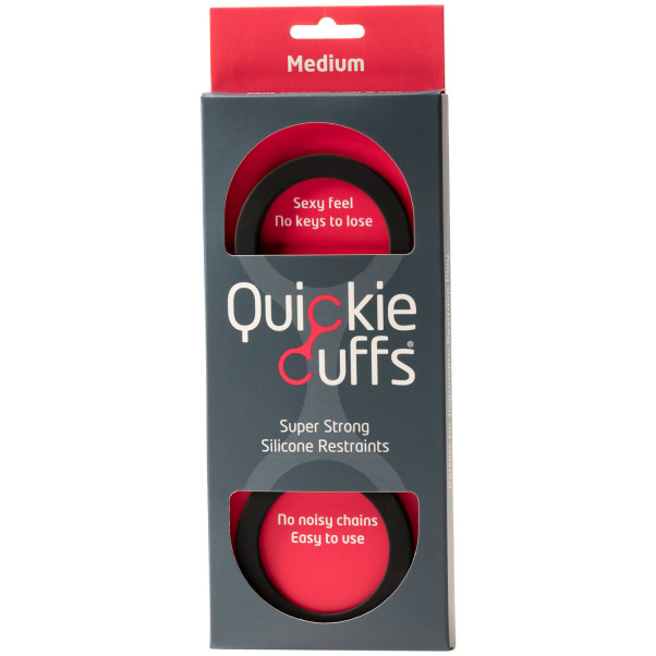 Quickie Cuffs Siliconen Handboeien Medium