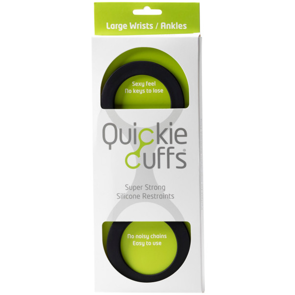 Quickie Cuffs Siliconen Handboeien Large