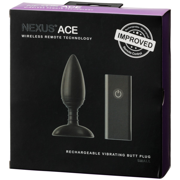 Nexus Ace Small Vibrerende Buttplug met Afstandsbediening