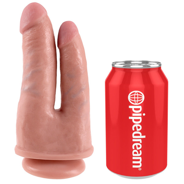 King Cock Dubbele Penetrator Dubbele Dildo 21 cm
