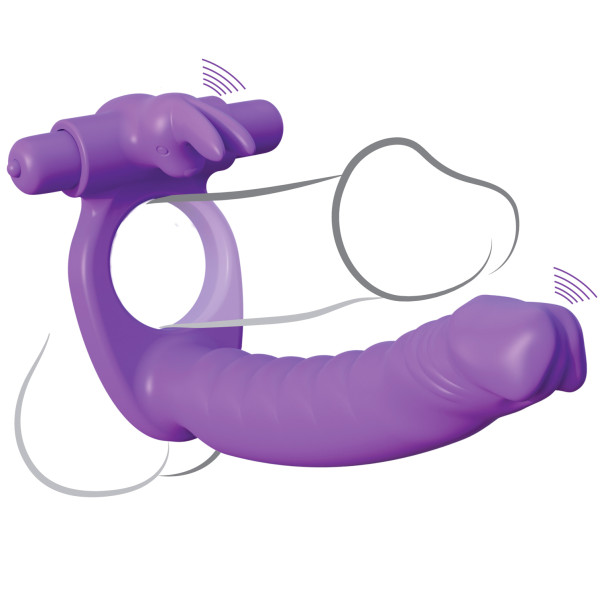 Fantasy C-Ringz Siliconen Double Penetrator Rabbit