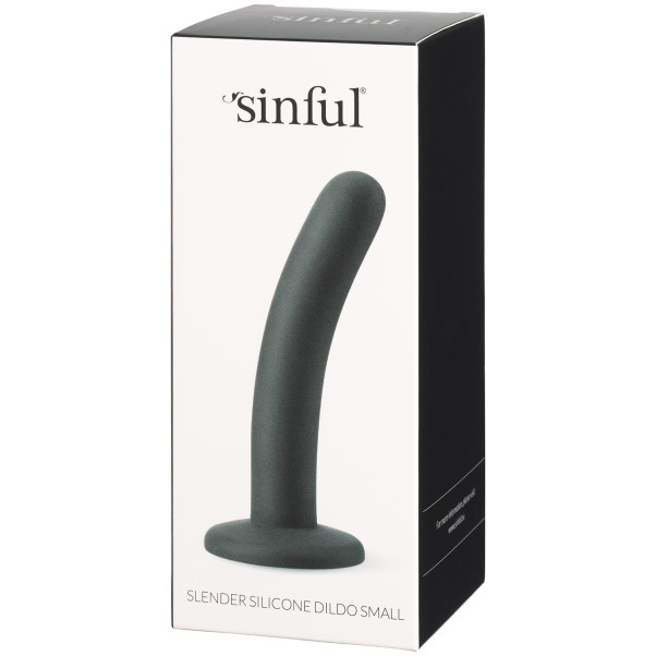 Sinful Slender Siliconen Dildo met Zuignap Small