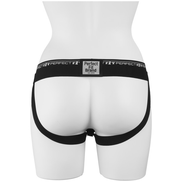 Perfect Fit Zoro Zwart Strap-on Harnas met Dildo