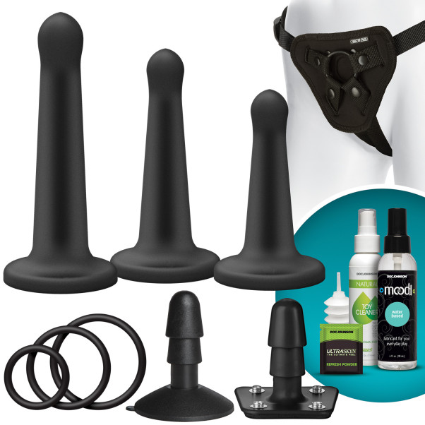 Vac-U-Lock Siliconen Pegging Voorbindset