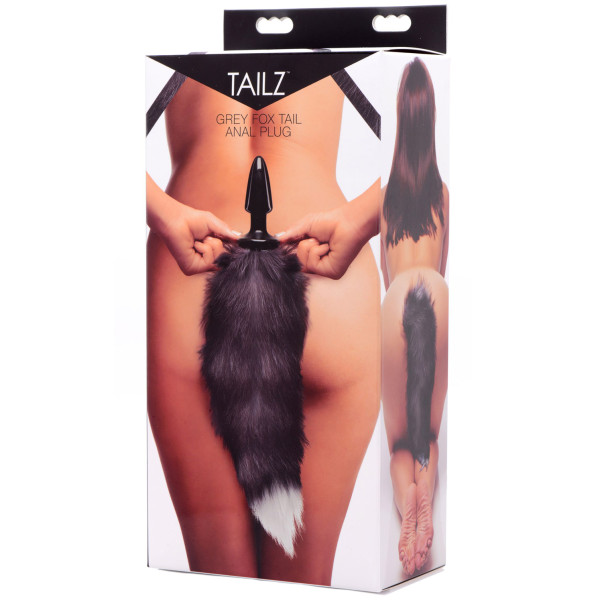 Tailz Grey Fox Tail Buttplug