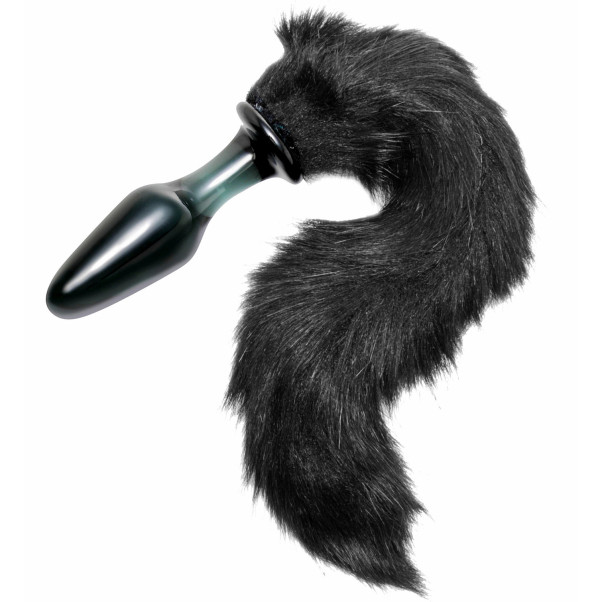 Tailz Midnight Fox Tail Glazen Buttplug