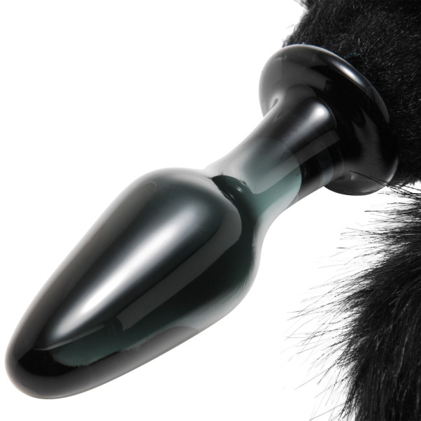 Tailz Midnight Fox Tail Glazen Buttplug