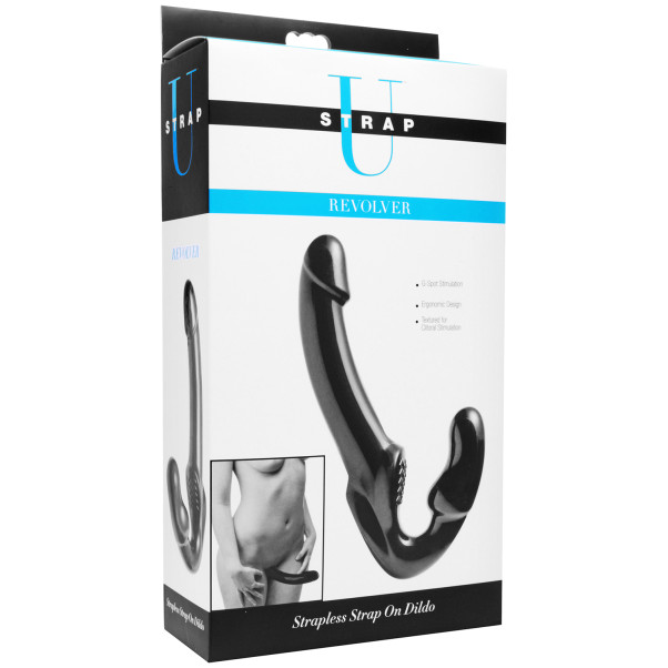 Strap U Revolver Strapless Voorbinddildo