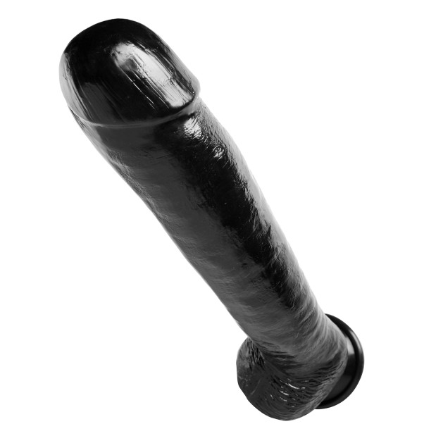 Master Cock The Black Destroyer Huge Dildo met Zuignap 42 cm
