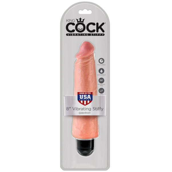 King Cock Stiffy Vibrerende Dildo 23,3 cm