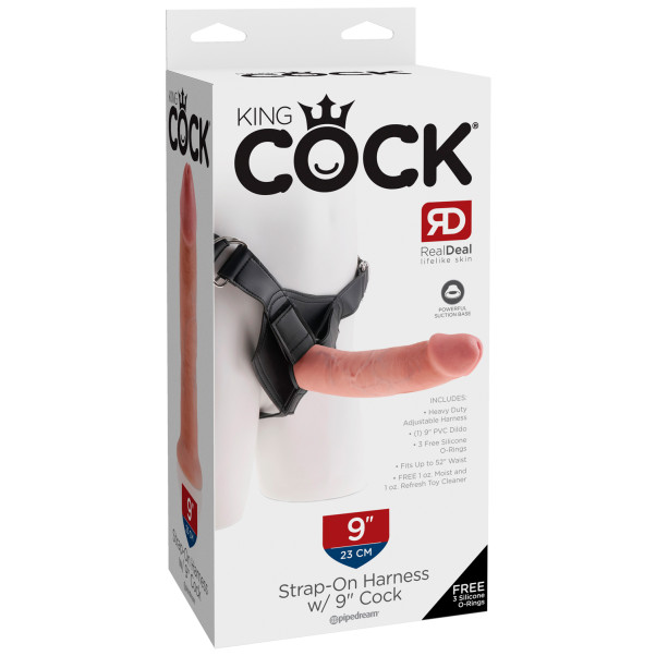 King Cock Harnas met Dildo 23 cm