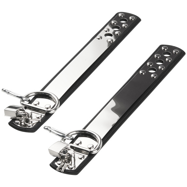 Rimba Metal Locked Leren Verstelbare Enkelboeien