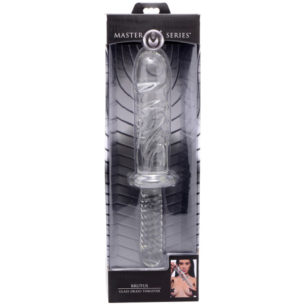 Master Series Brutus Glazen Dildo-thruster