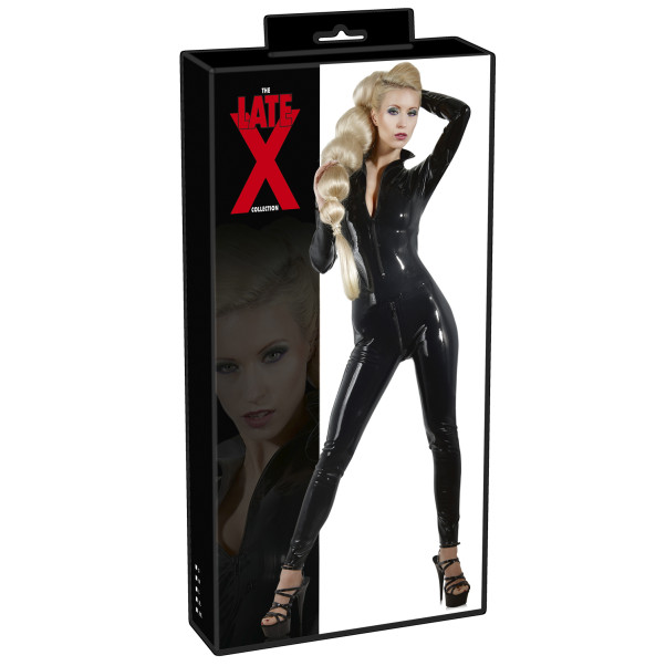 Late X Latex Catsuit met Lange Mouwen