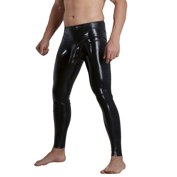 Late X Latex Broek met Penissleeve