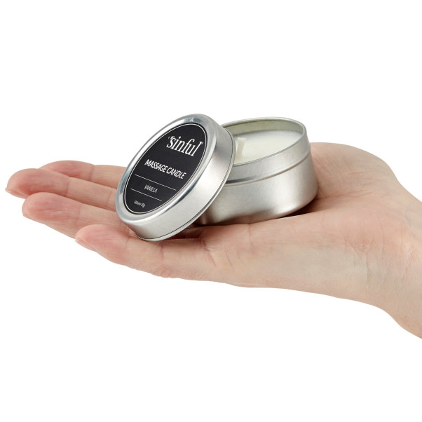 Sinful Vanilla Massagekaars 30 g