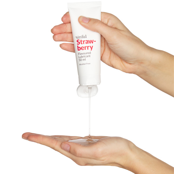 Sinful Strawberry Glijmiddel op Waterbasis 50 ml