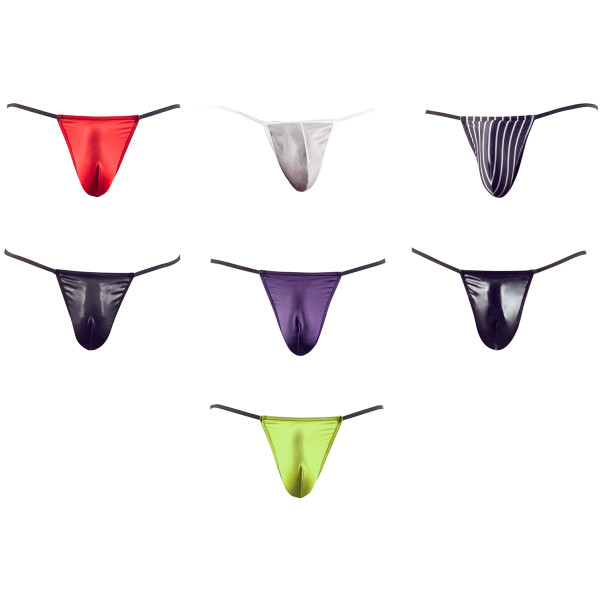 Svenjoyment Men's G-String 7-pack
