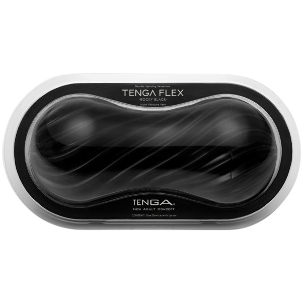 TENGA Flex Rocky Black Masturbator