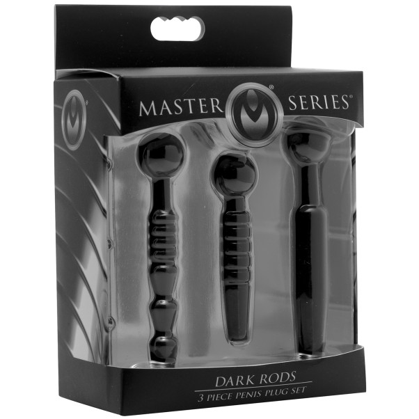 Master Series Dark Rods Penisplug Set