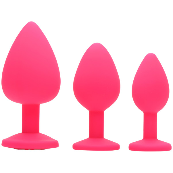 Frisky Pink Pleasure-anaalplug-set