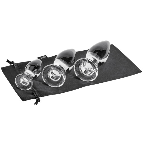 Sinful BumBum Glazen Buttplug-set