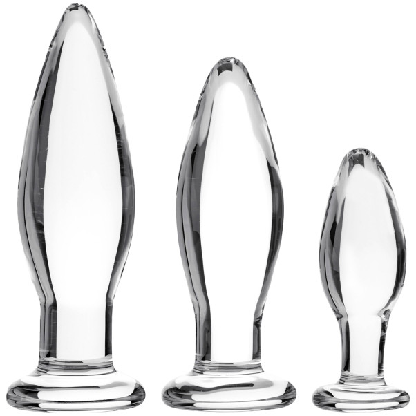 Sinful BumBum Glazen Buttplug-set