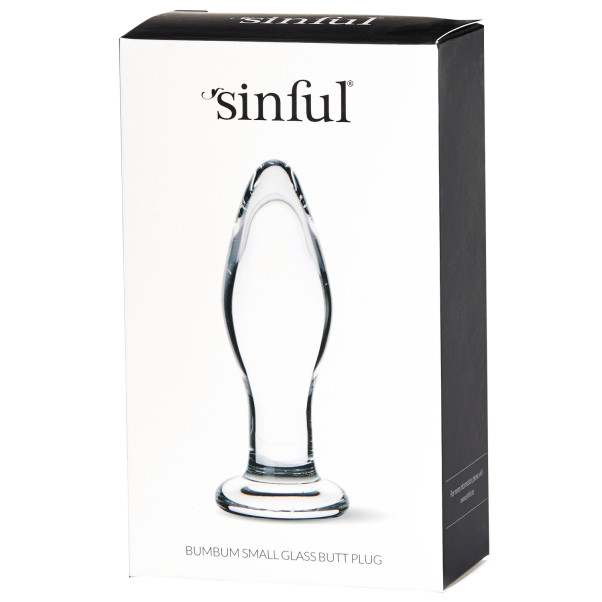 Sinful BumBum Glazen Buttplug Small