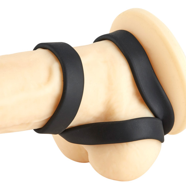 Sinful Premium Siliconen Cockringset 3 Stuks