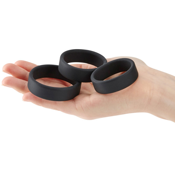 Sinful Premium Siliconen Cockringset 3 Stuks