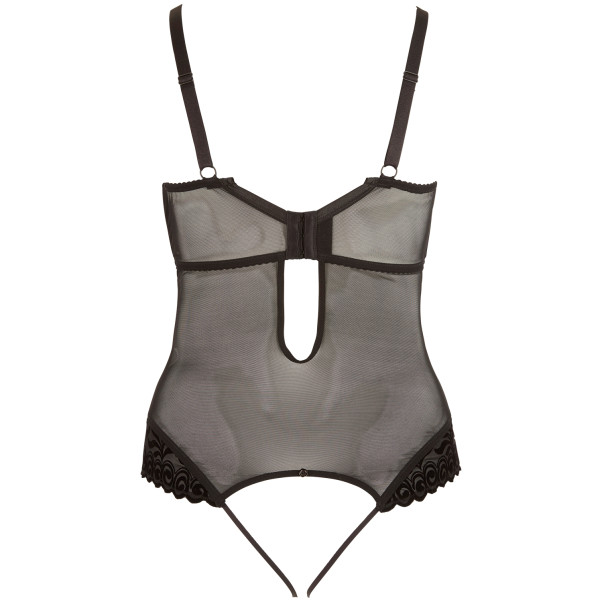 Cottelli Bodystocking met Halve Cup 
