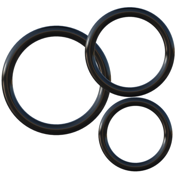 Dillio Strap-On Jarretelharnas Set 18 cm