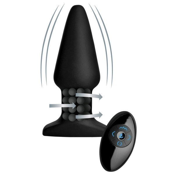 Rimmers Smooth Rimming Vibrerende Buttplug met Afstandsbediening