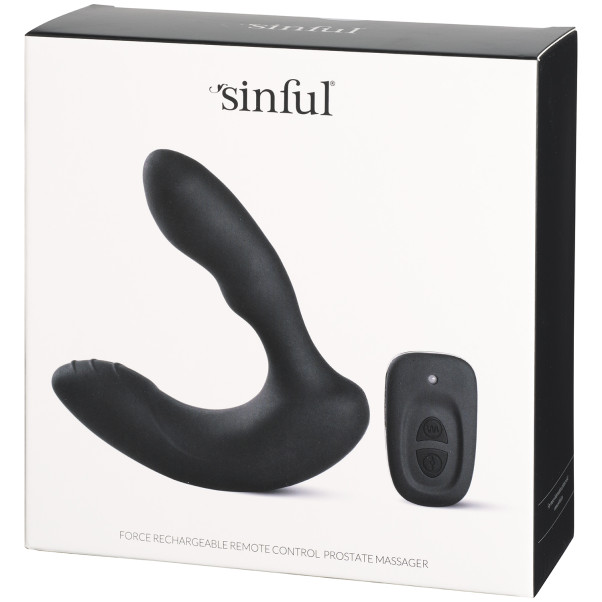 Sinful Force Prostaatstimulator met Afstandsbediening