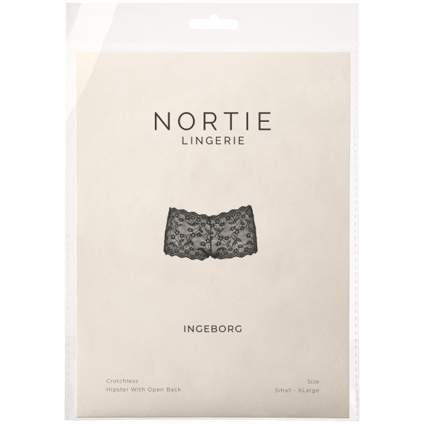 NORTIE Ingeborg Kruisloze Hipster met Open Achterkant