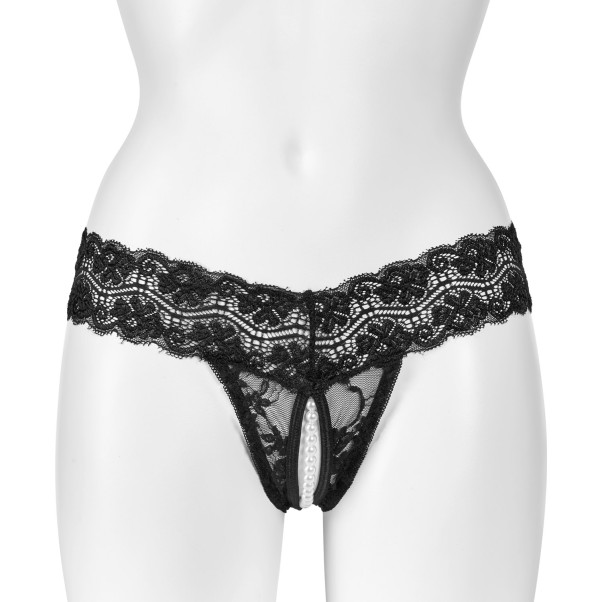 NORTIE Malin Orgasm Kruisloze Parel G-string