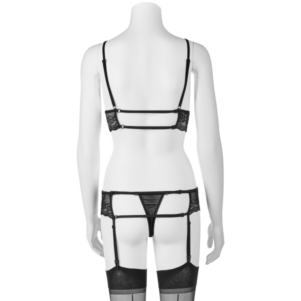 NORTIE Runa Kanten BH en Jattetelgordel Set