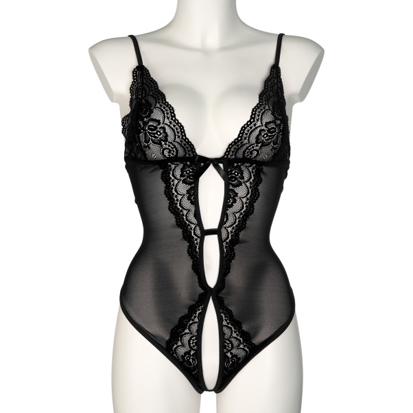NORTIE Vilja Black Lace Kruisloze Body