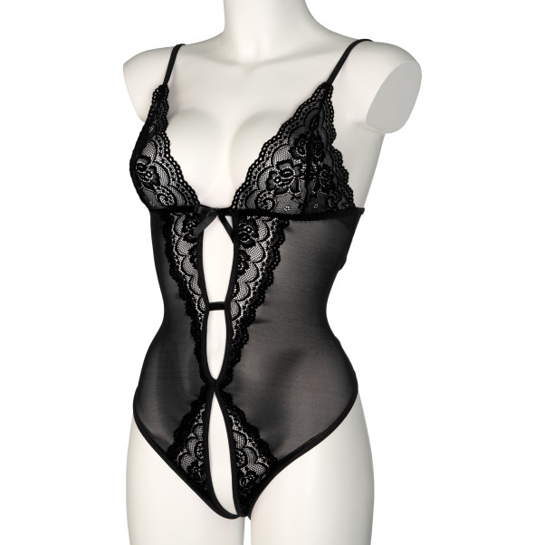 NORTIE Vilja Black Lace Kruisloze Body