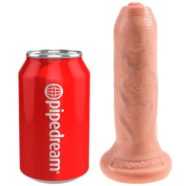 King Cock Uncut Realistische Dildo 18.5 cm