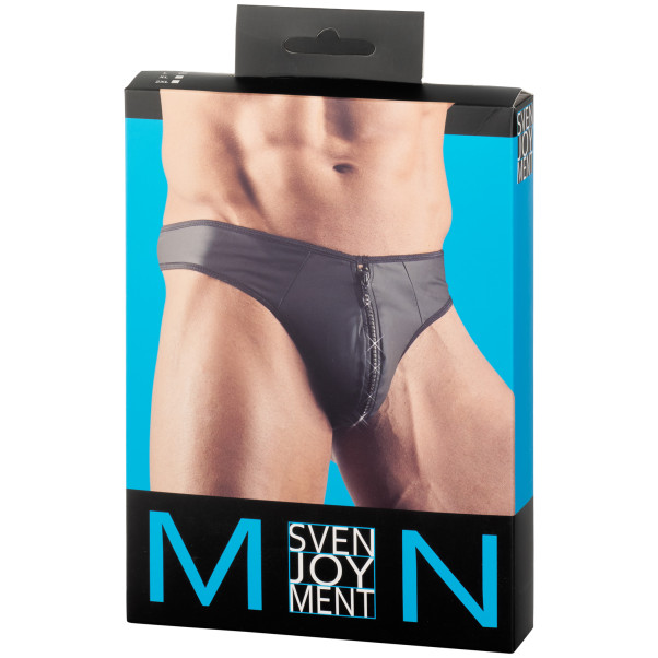 Svenjoyment Neopreen String met Strass
