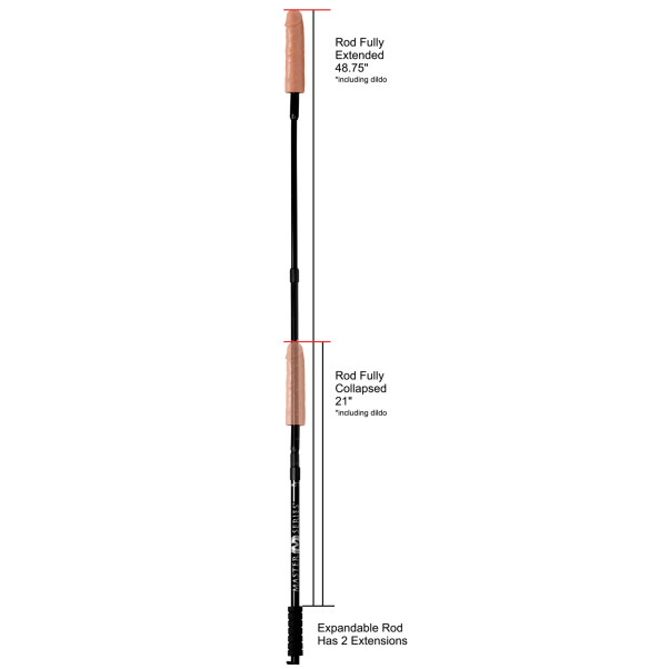 Master Series Dick Stick Stok met Dildo