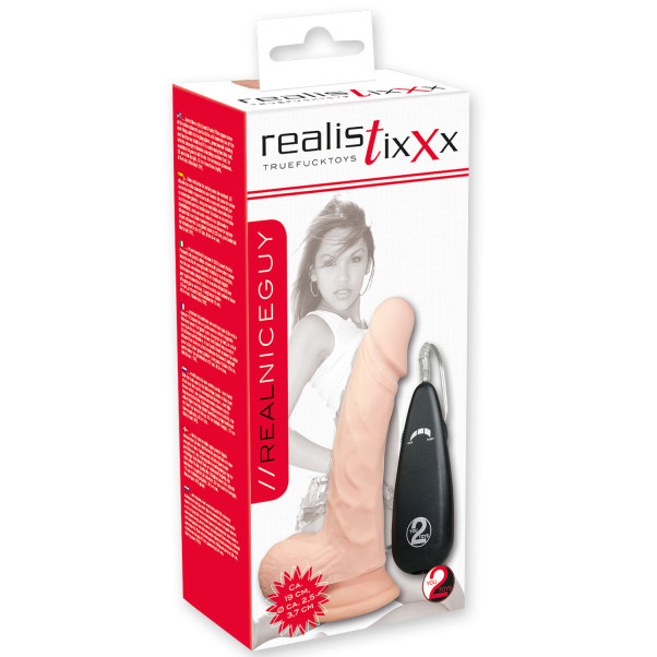You2Toys Realistixxx Real Nice Guy Vibrerende Dildo 17,5 cm