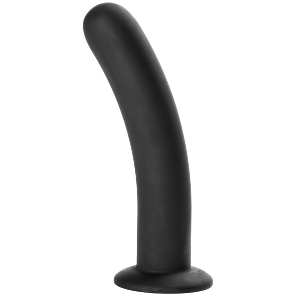 Sinful Slender Siliconen Zwarte Dildo met Zuignap Large