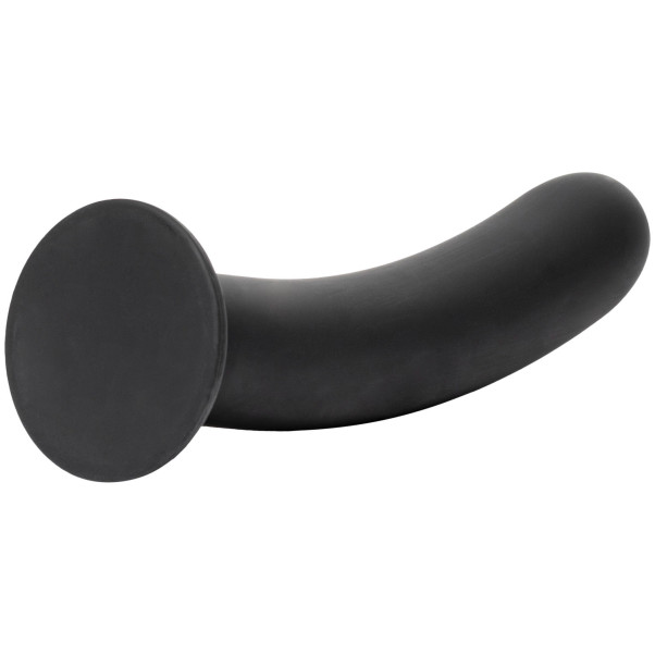 Sinful Slender Siliconen Zwarte Dildo met Zuignap Large
